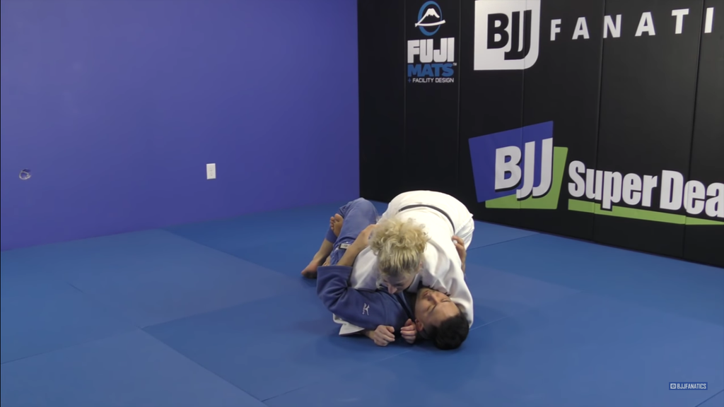 Passing Half Guard With Kayla Harrison