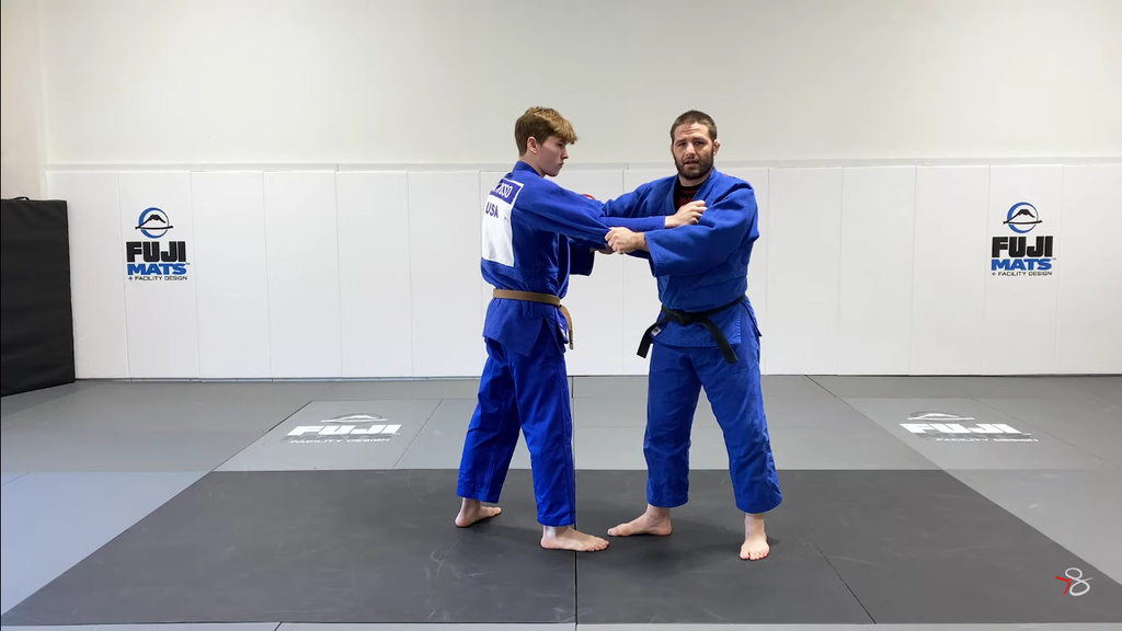 Set Up Your Foot Sweep With Travis Stevens